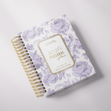 DAILY | Dreamy Peonies | Spiral Planner | Custom Start Month | Lilac