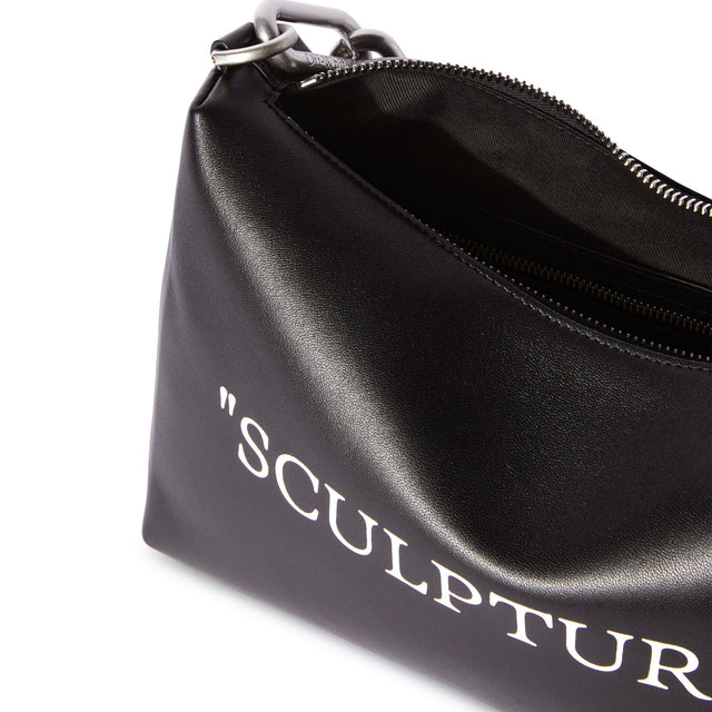 Block Pouch Quote in Black Handbags OFF-WHITE - LOLAMIR