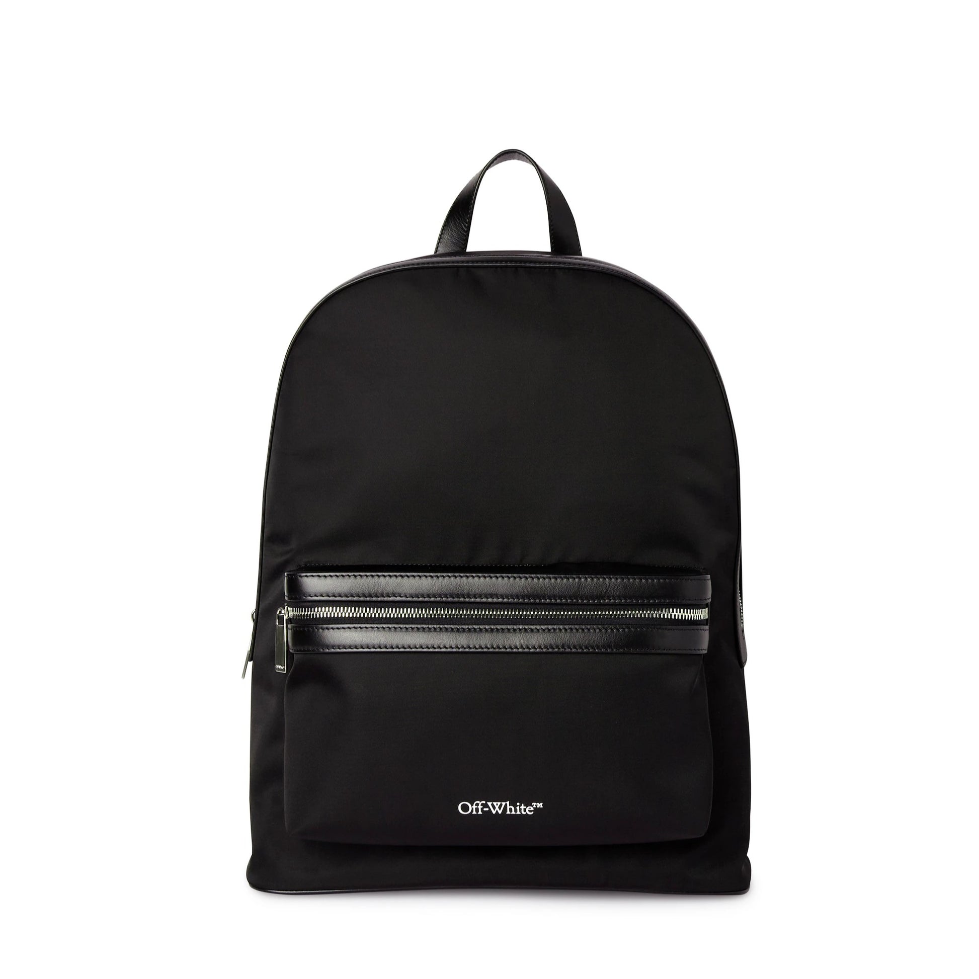 Core Round Backpack Nylon in Black Handbags OFF WHITE - LOLAMIR