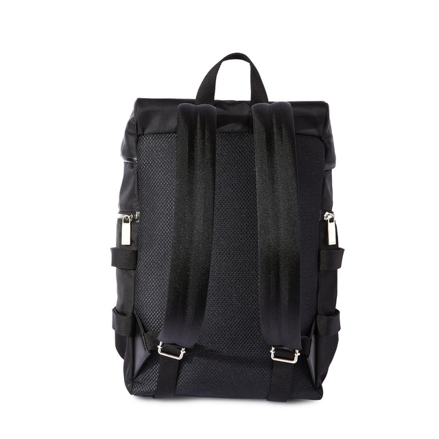 Courrie Flap Backpack in Black Handbags OFF-WHITE - LOLAMIR