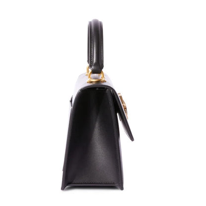 Jitney 1.4 Top Handle Chain in Black Handbags OFF WHITE - LOLAMIR