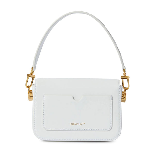 Plain Binder S Shoulder in White Handbags OFF-WHITE - LOLAMIR