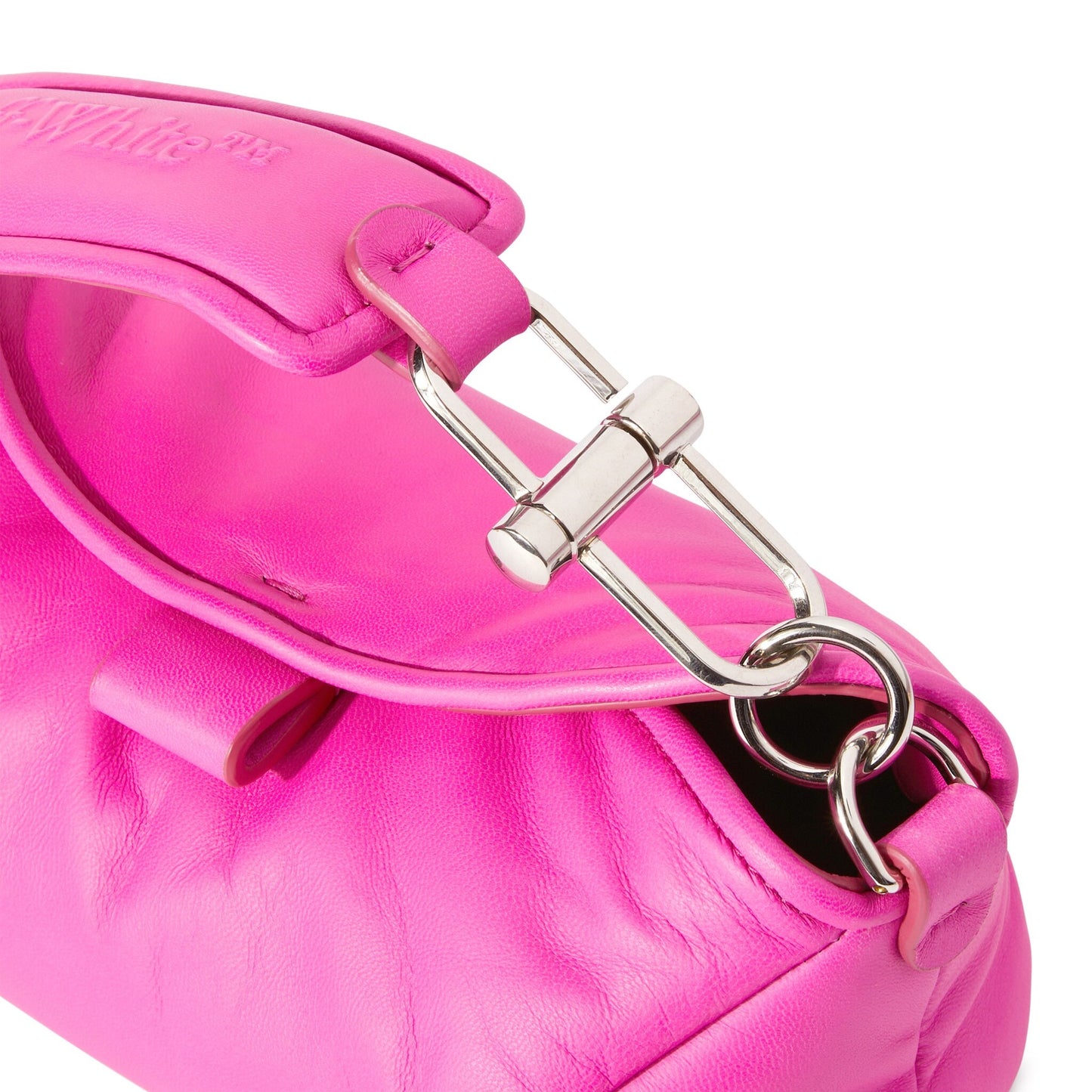 San Diego Small Top Handle in Fuchsia Handbags OFF WHITE - LOLAMIR