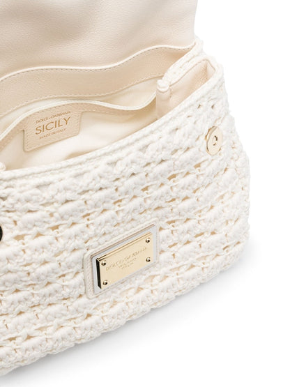 Sicily Medium Crochet Bag Handbags Dolce & Gabbana - LOLAMIR